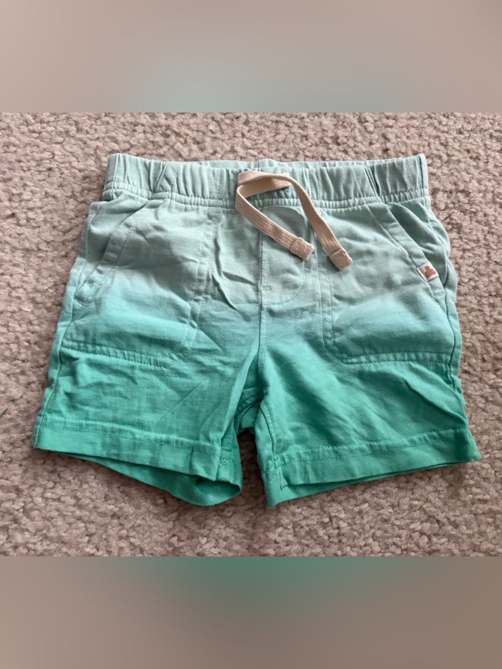 GAP Mint Green Drawstring Athletic Shorts